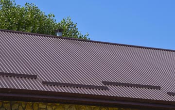 typical Weeping Cross corrugated roof uses
